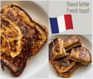 Peanut butter French toast