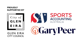 City of Glen Eira Logo, Sports Accounting Australia Logo, Gary Peer Logo
